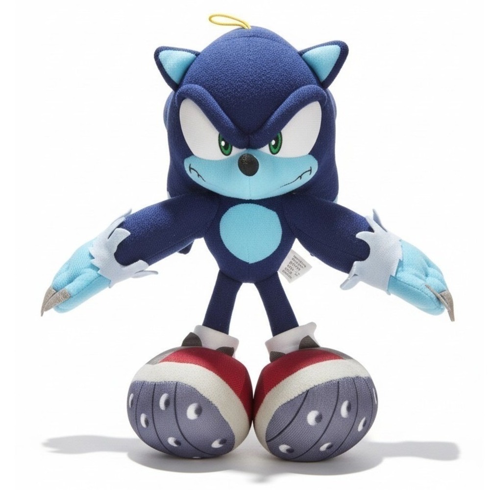 ZMLEVE Sonic the Werehog Children's Plush Toy 11in Blue Sonic Unleashed Soft Toy